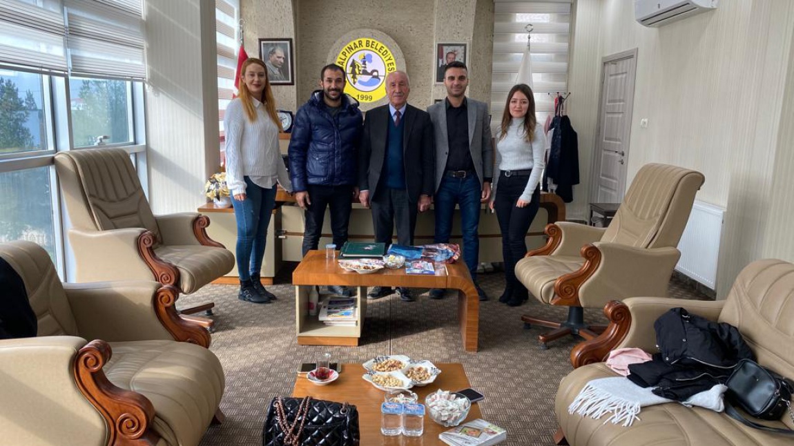 Balpınar Belediye Başkanı Sn. Hüseyin Geylani'ye Teşekkür Ziyareti